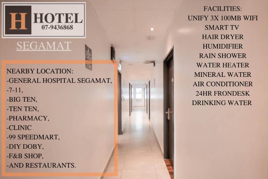 H Hotel Segamat Bagian luar foto