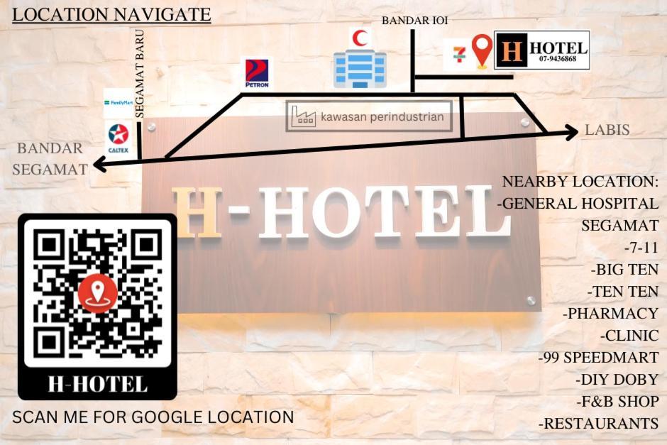 H Hotel Segamat Bagian luar foto